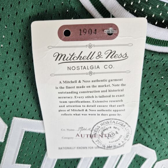 Authentic Mitchell & Ness Larry Bird 1985-1986 Boston Celtics Jersey Sz. XL/48 - Picture 10 of 11